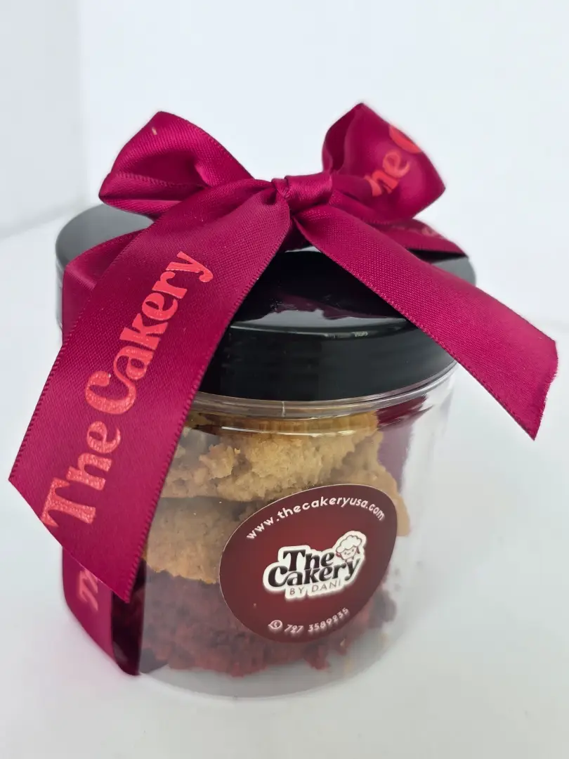 Cookie Jar · Frasco de 7 Mini Galletas Sugar Free Mix