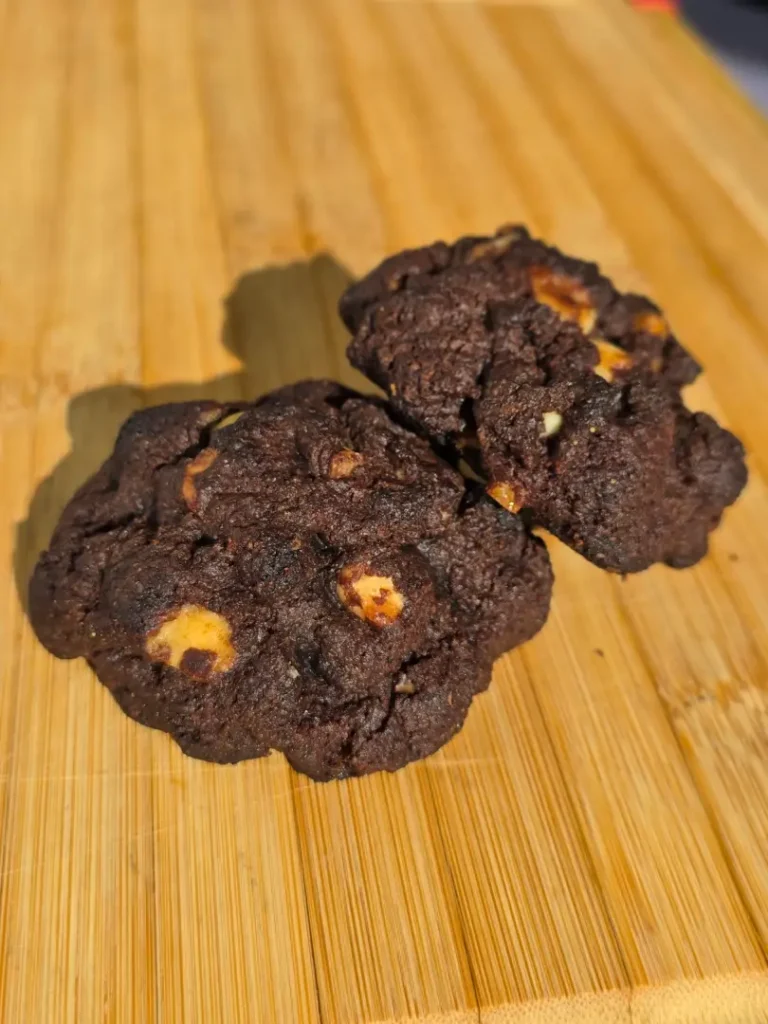 Sugar-Free NY-Style Chocolate Chocolate Chip Cookies